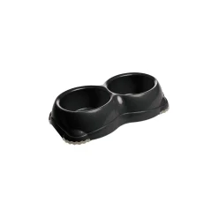FIT+FUN Gamelles À Nourriture|Gamelles À Nourriture^Double gamelle 2 x 200 ml noir