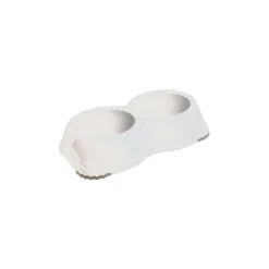 FIT+FUN Gamelles À Nourriture|Gamelles À Nourriture^Double gamelle 2 x 200 ml blanc