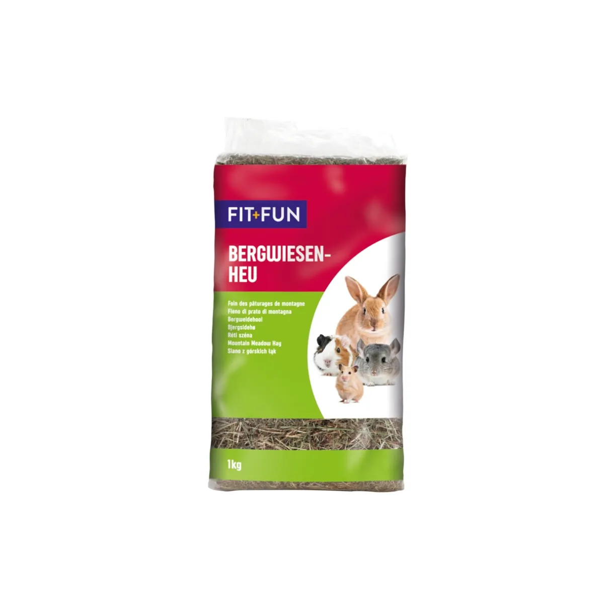 FIT+FUN Tout Dans Poules & Basse-Cour|Nourriture & Foin^Foin des prés alpins 1 kg