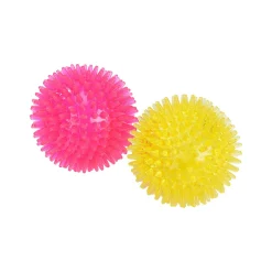 FIT+FUN Jouets Souris Et Balles Pour Chats|Balles Pour Chien^JOUET Balle hérisson rose ou jaune