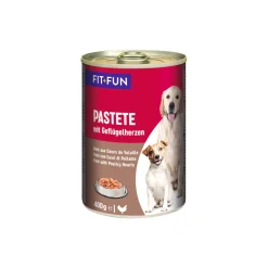 FIT+FUN Nourriture Humide^Pâté Cœur de volaille 6x400 g