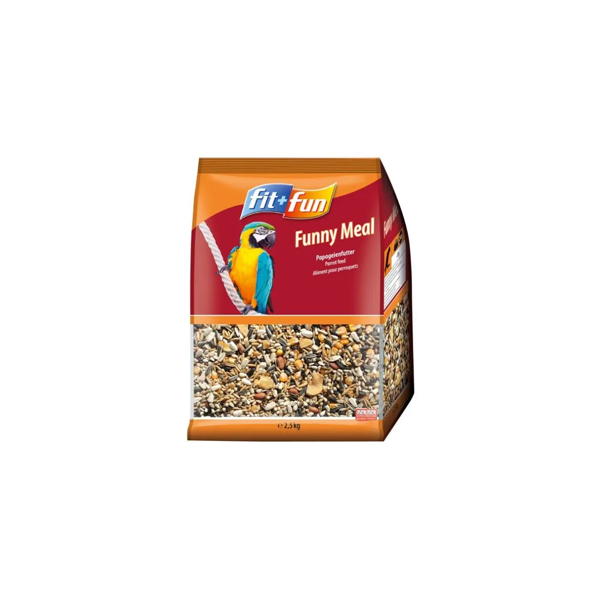 FIT+FUN Nourriture Principale^REPAS AMUSANT POUR PERROQUET 1 kg