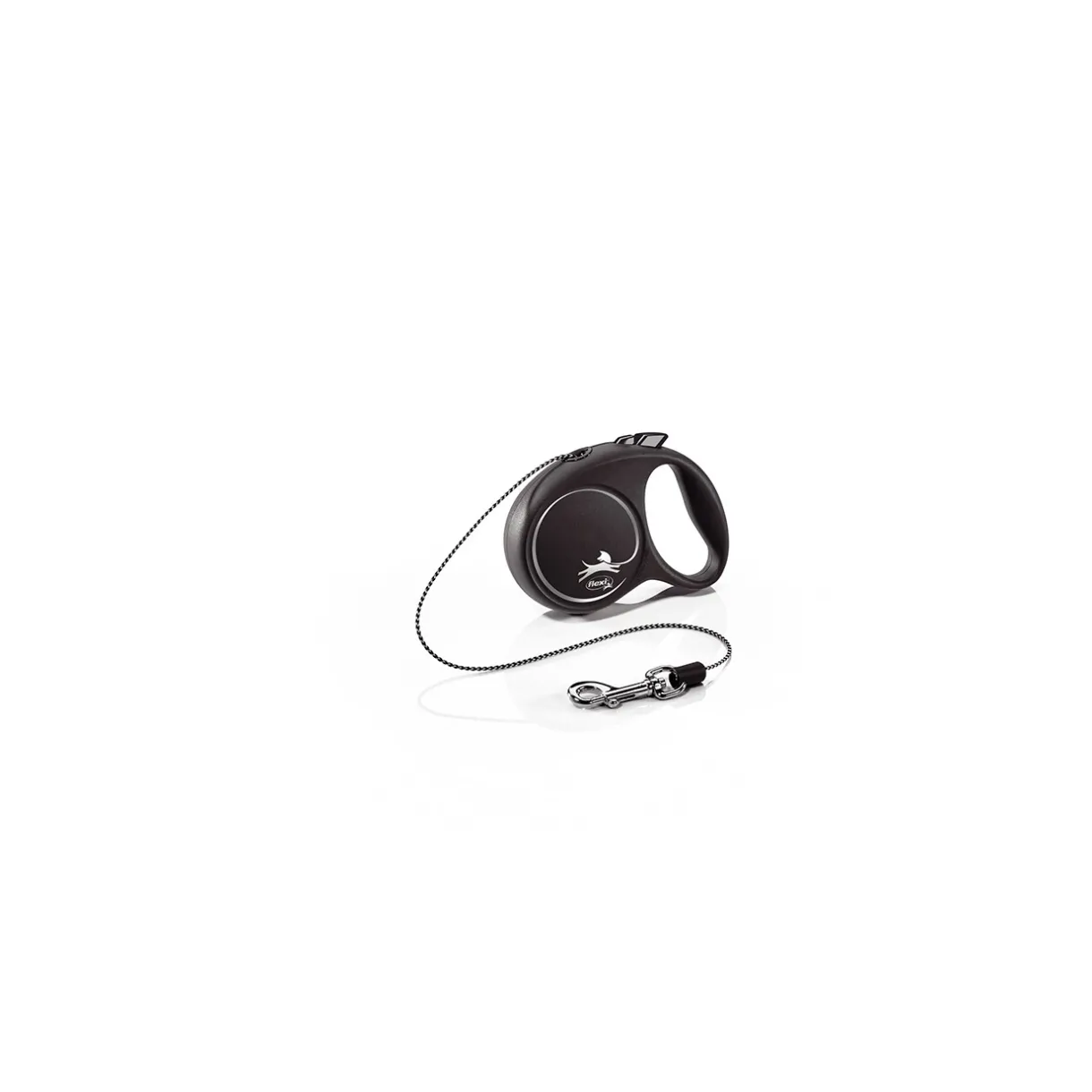 Flexi Laisses|Promener Son Chiot^Corde Black Design noir XS, 3 m, 8 kg