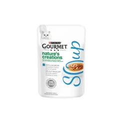 GOURMET Nourriture Humide^Crystal Soup 32 x 40 g Thon et crevettes