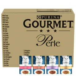GOURMET Nourriture Humide^Perle Lamelles Exquises 96x85g