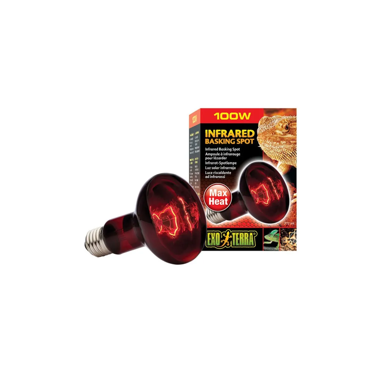 Hagen Sources De Chaleur^Lampe spot infrarouge Exo Terra Heat GL 100 W