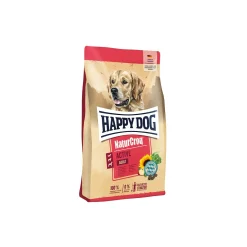 HAPPY DOG Croquettes^Chien Heureux NaturCroq Croquettes Chien Adulte, Actif 15 kg