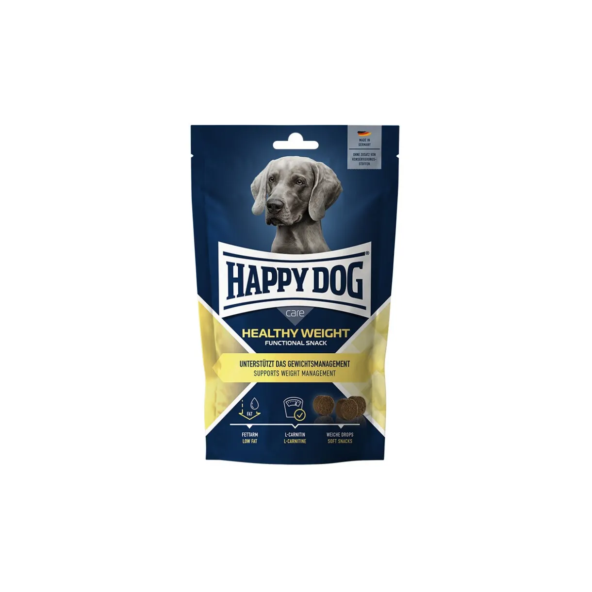 HAPPY DOG Friandises^Snack de soin pour chien heureux Poids santé 100 g