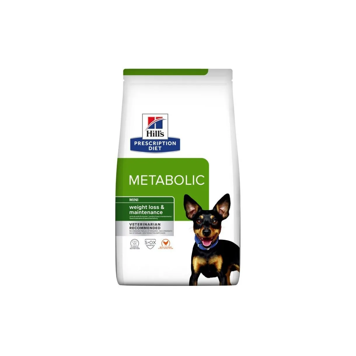Hill's Nourriture Diététique Chien|Croquettes^Prescription Diet Metabolic Weight Management Mini au poulet 6 kg