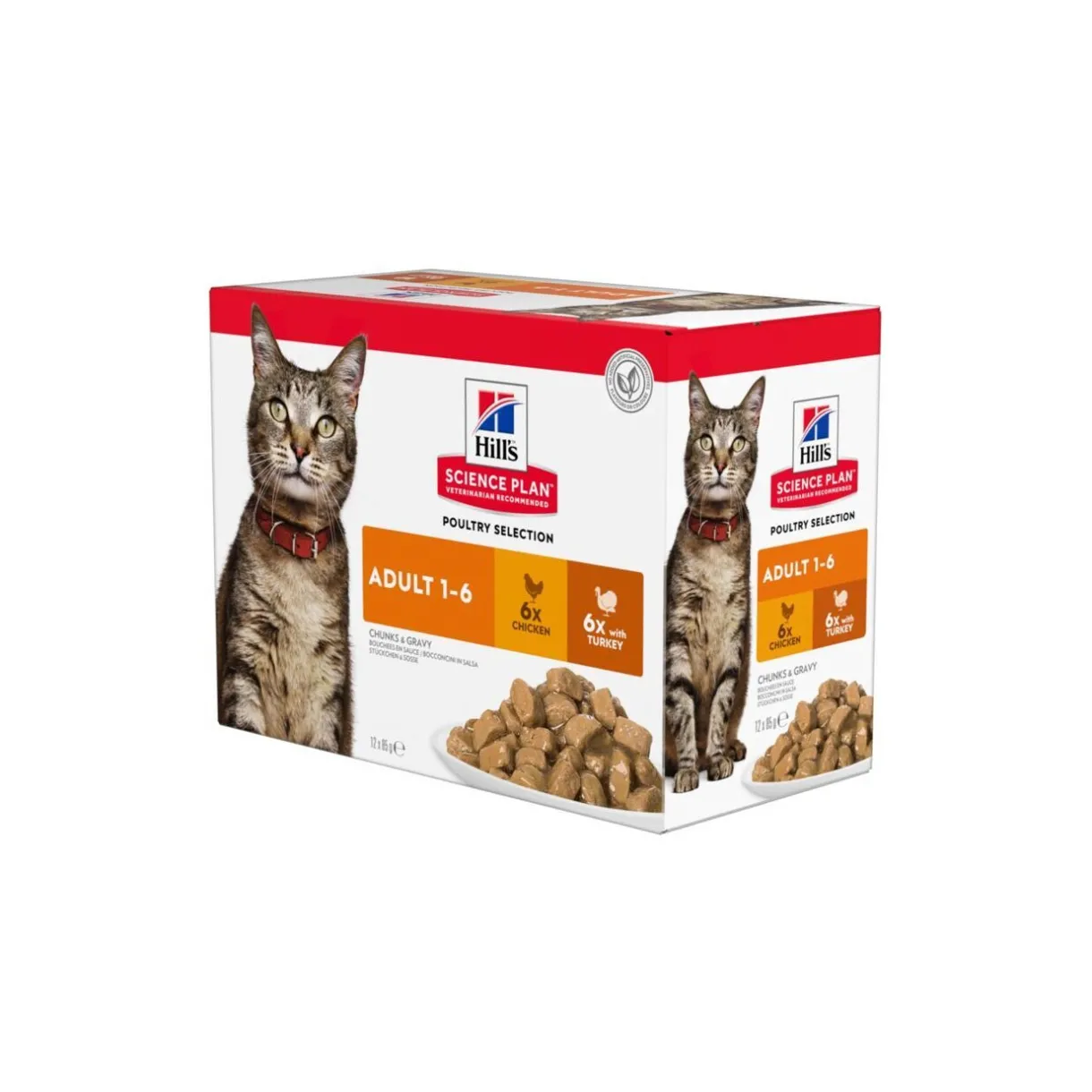 Hill's Nourriture Humide^Science Plan Adulte Dinde et poulet 12x85 g