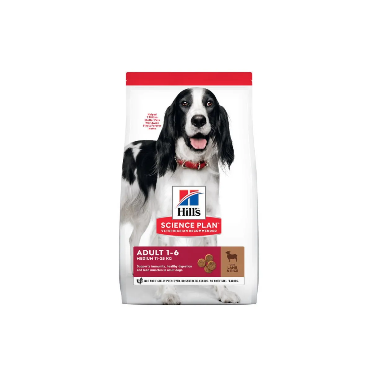Hill's Croquettes^Science Plan Medium Adult 1-6 Agneau et riz 14 kg