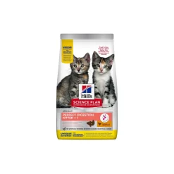 Hill's Croquettes Pour Chat|Nourriture^Science Plan Perfect Digestion Kitten 1,5 kg