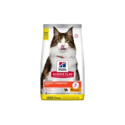 Hill's Croquettes Pour Chat^Science Plan Perfect Digestion Adult au poulet et au riz 7 kg