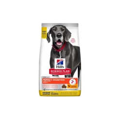 Hill's Croquettes^Science Plan Perfect Digestion Adult Large Breed au poulet et au riz 14 kg
