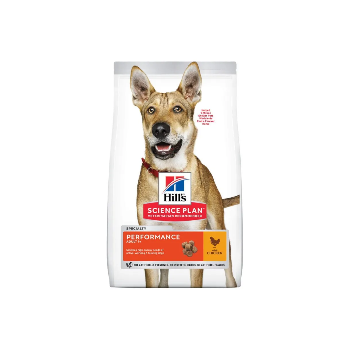 Hill's Croquettes^Science Plan Performance Adult 1+ avec du poulet 14 kg