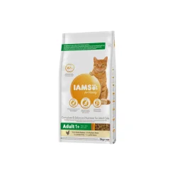 IAMS Croquettes Pour Chat^Vitality Adult au poulet 3 kg