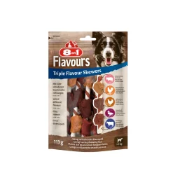 8in1 Friandises|Nourriture^Triple Flavour Skewers 6 pièces