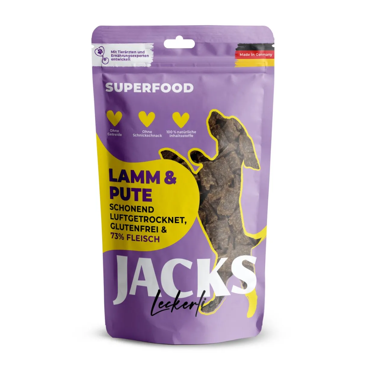 JACKS Friandises^Splitter Soft Agneau & Dinde 90 g