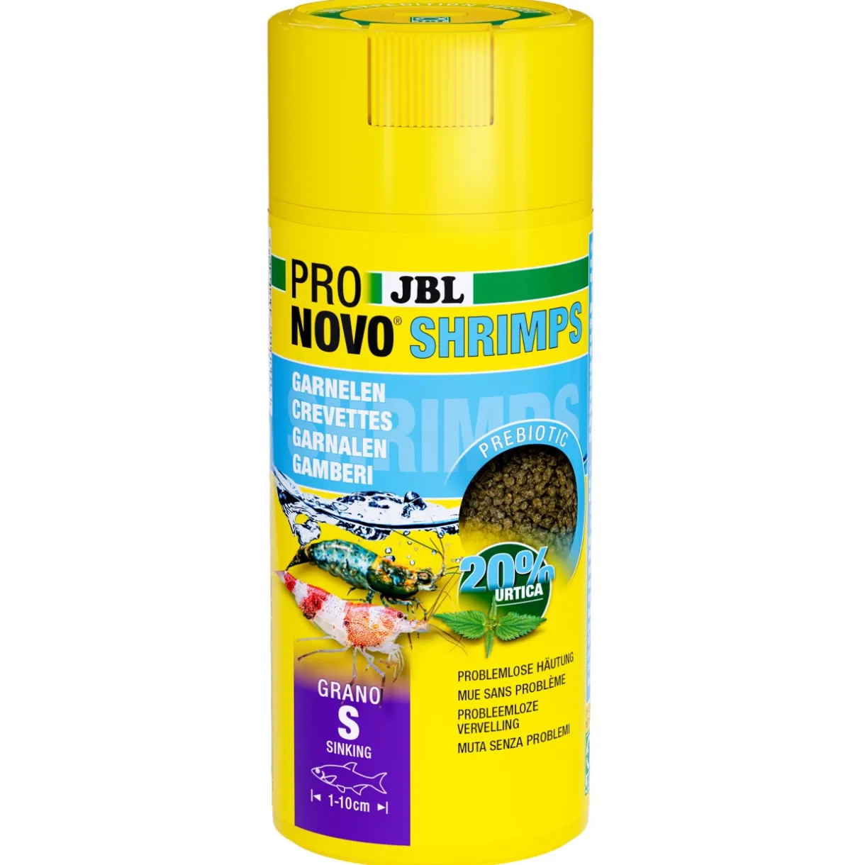 JBL Nourriture Principale^PRONOVO Granulés complets pour crevettes S 250 ml