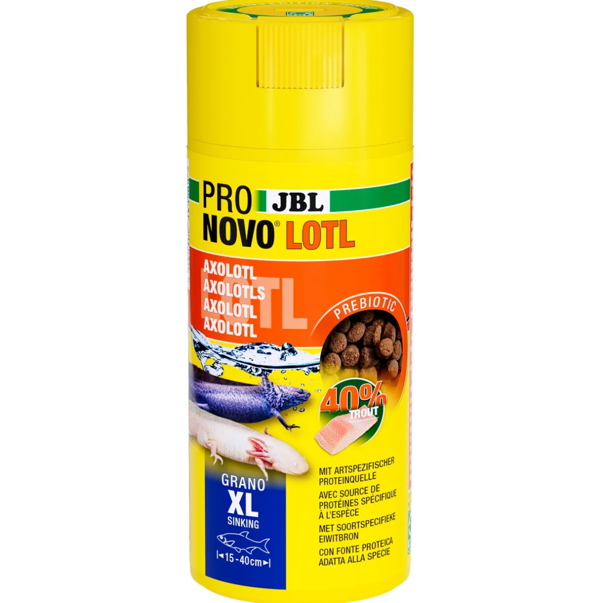 JBL Nourriture Principale^PRONOVO Lotl Grano XL 250 ml