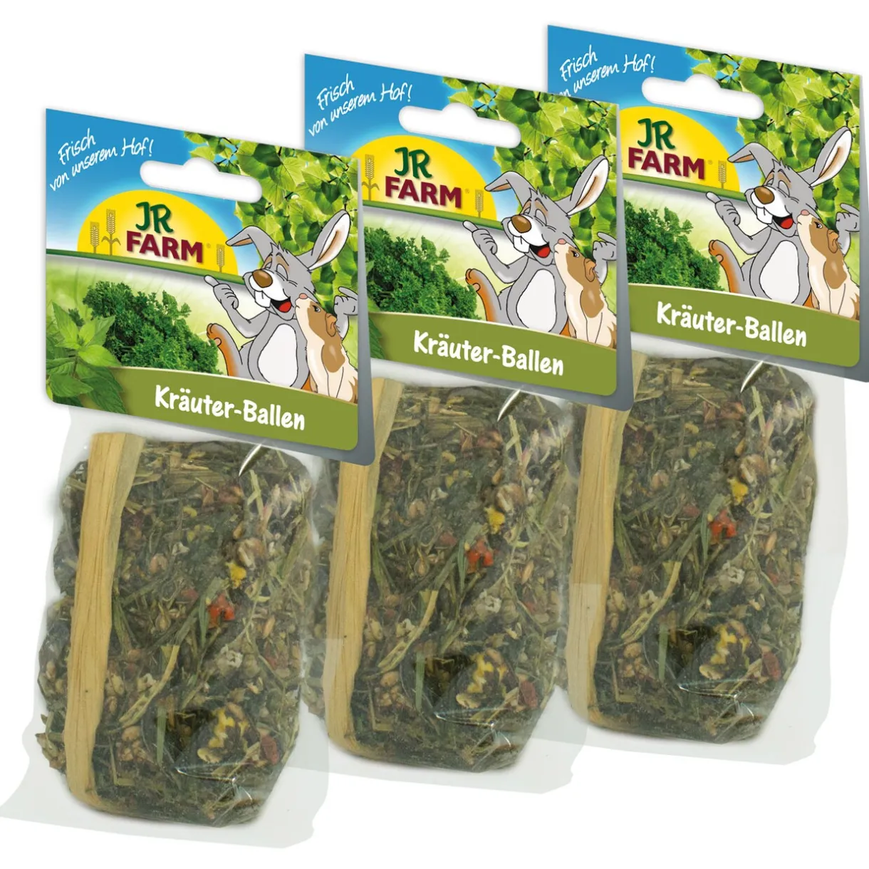 JR Farm Friandises^Balles d’herbes 3x60 g