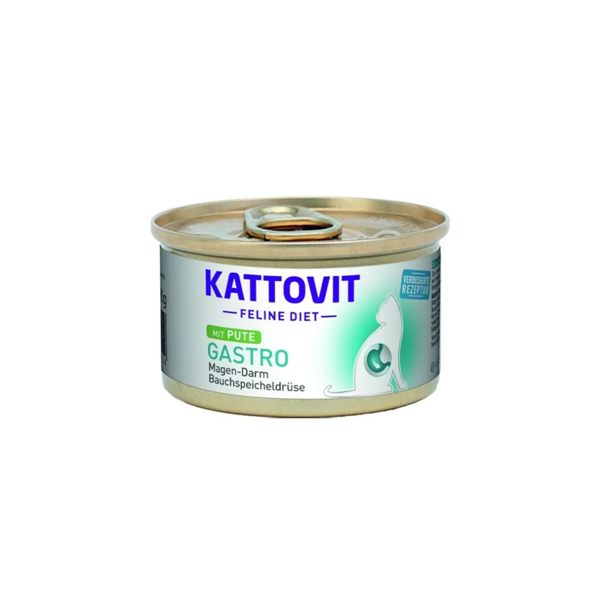 KATTOVIT Alimentation Diététique|Nourriture Diététique Chat^Feline Diet Gastro Dinde 12x85 g