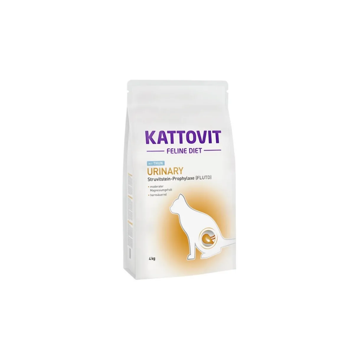 KATTOVIT Problèmes Urinaires|Nourriture Problèmes Urinaires^Feline Urinary Thon 4 kg