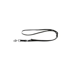 Kerbl Laisses^Laisse VEGAS, noire, boucle ouvrable 22 mm 240 cm