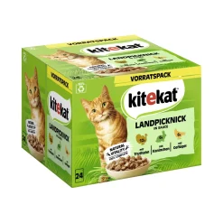 Kitekat Nourriture Humide^Multipack Pique-nique à la campagne en sauce 24x85 g