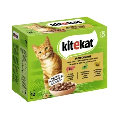 Kitekat Nourriture Humide^Multipack régal chasseur en sauce 12 x 85 g