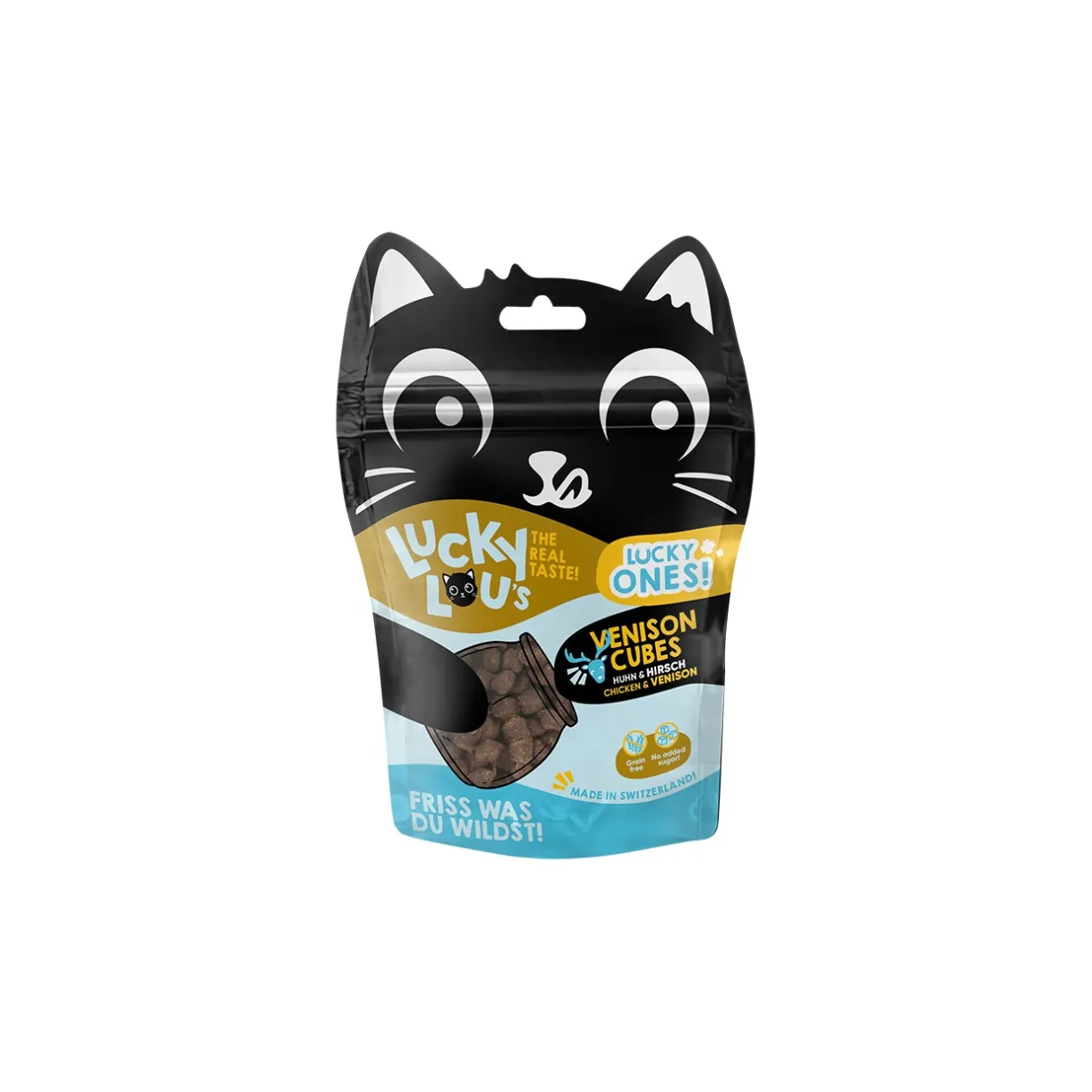 Lucky Lou Friandises^Lucky Ones Cubes 8 x 80 g Cerf & poulet