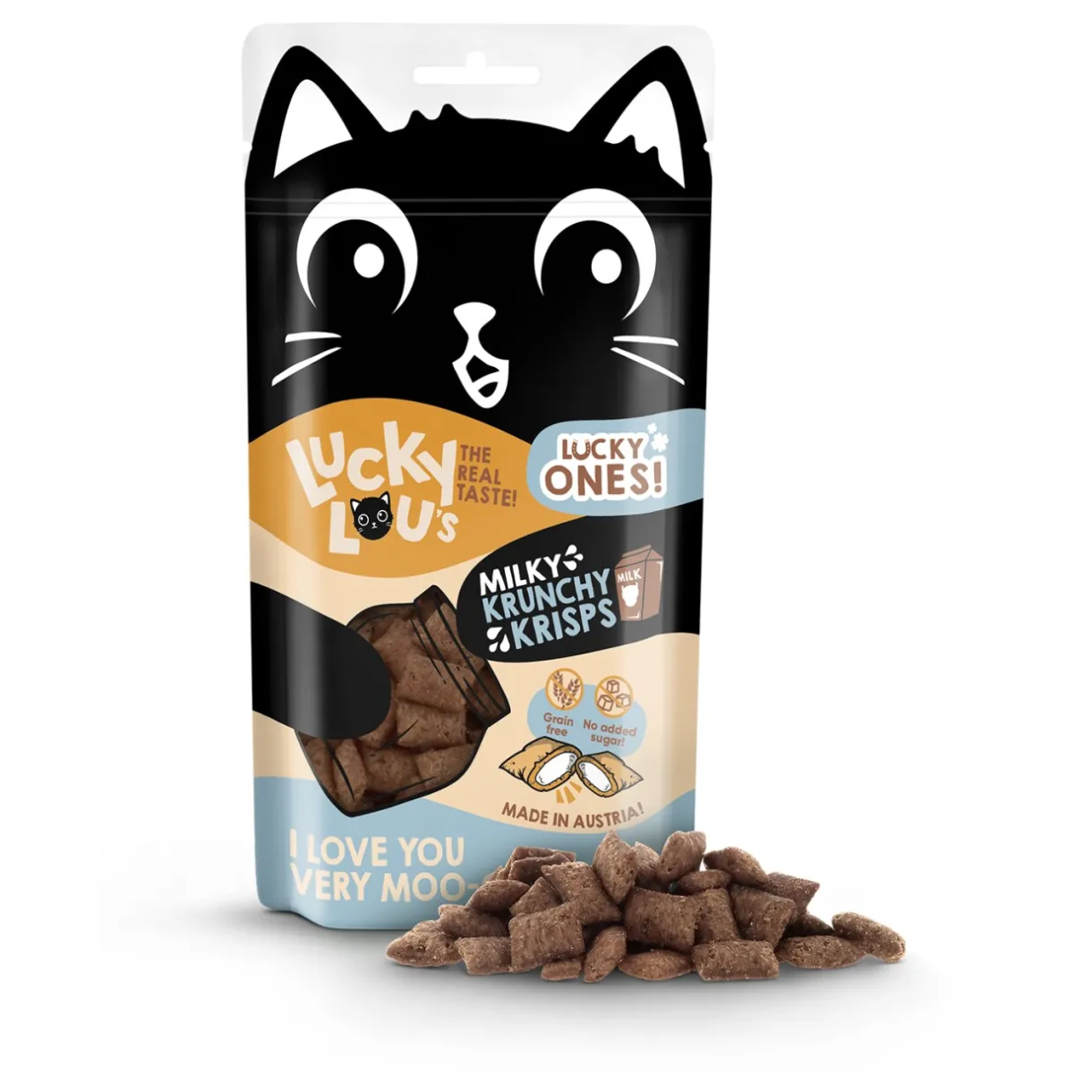 Lucky Lou Friandises^Lucky Ones Krunchy Krisps Lait 10x60 g