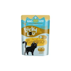 Lucky Lou Nourriture Humide^Nourriture humide chat adulte Volaille et cerf 6x300 g