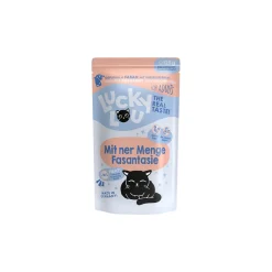 Lucky Lou Nourriture Humide^Nourriture humide chat adulte Volaille et faisan 16x125 g