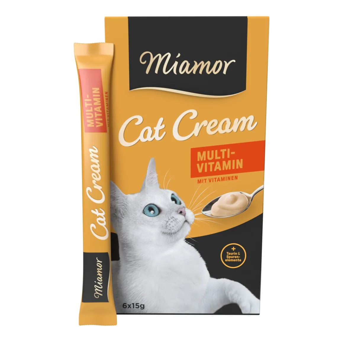 Miamor Friandises^Cat Snack Multi-Vitamin Cream 11 x 6 x 15 g