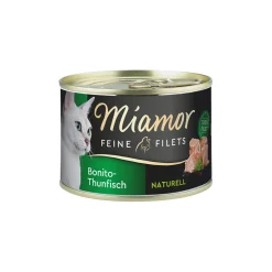 Miamor Nourriture Humide^Feine Filets Naturelle Thon Bonito 12x156 g