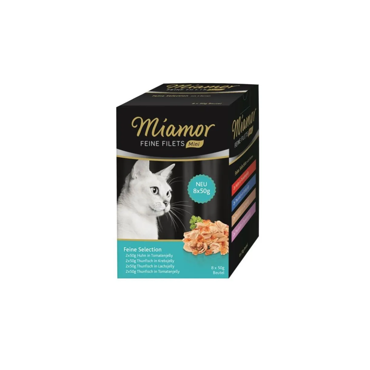 Miamor Nourriture Humide^Filets Fins Mini 8x50g Pack mix 2