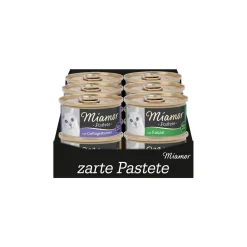 Miamor Nourriture Humide^Multibox pâté 12 x 85 g Volaille