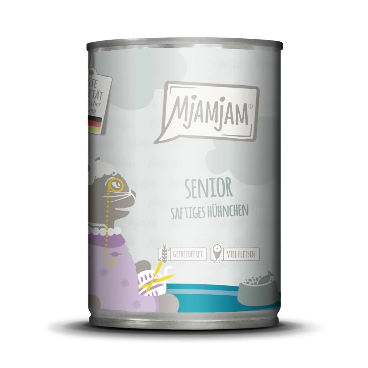MjAMjAM Nourriture Humide^nourriture humide pour chat senior 6x400 g Poulet