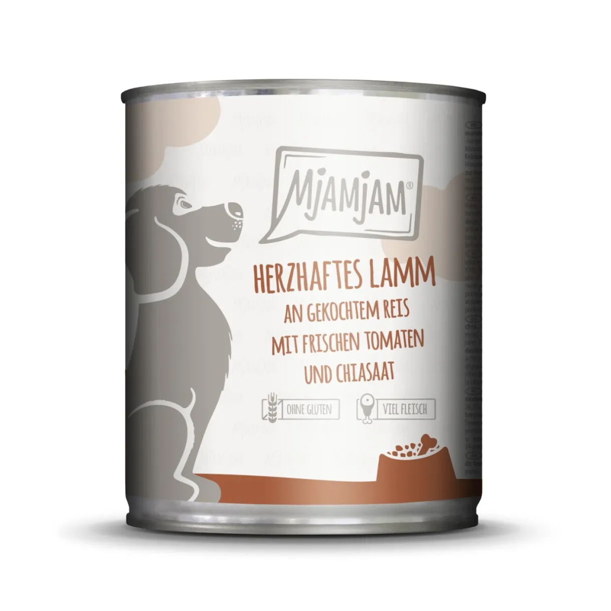 MjAMjAM Nourriture Humide^Nourriture humide chien adulte agneau savoureux 6x800 g