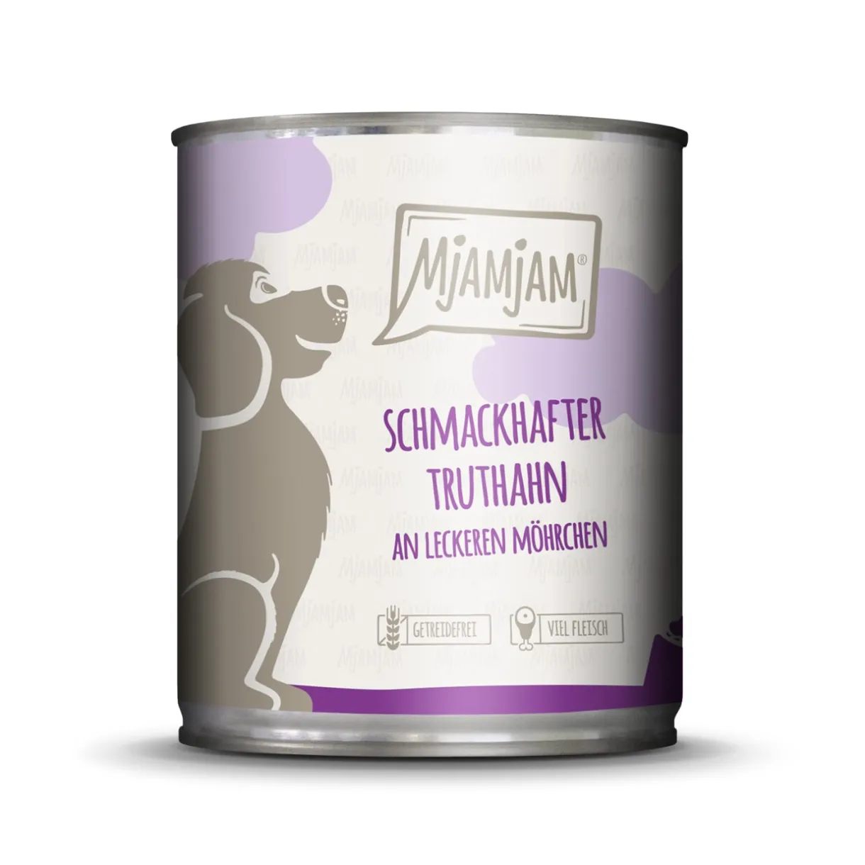 MjAMjAM Nourriture Humide^6x800 g Dinde et petites carottes 6x800 g