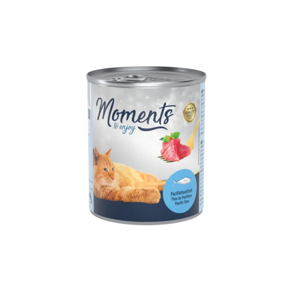 MOMENTS Nourriture Humide^Adulte 6 x 220g Thon du pacifique