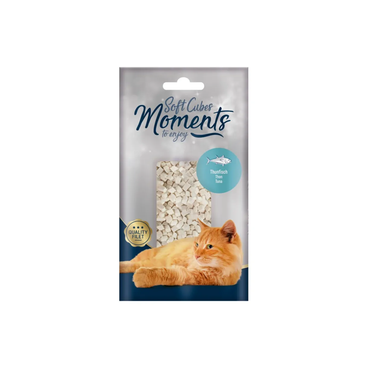 MOMENTS Friandises^Bâtonnets Soft 10x2x15 g Thon