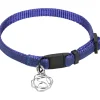 MORE Colliers^Collier chat Royal coton bleu