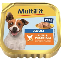 MultiFit Nourriture Humide^Adult Little Dog Dinde, panais 11x150 g