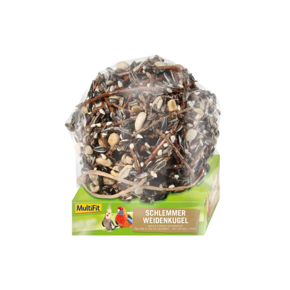 MultiFit Nourriture Principale^Boule de saule gourmande 300g