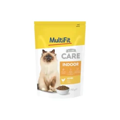 MultiFit Croquettes Pour Chat^Care Croquettes pour chat, Adulte, Intérieur, Poulet 750 g