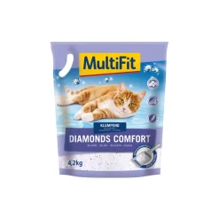 MultiFit Litière Pour Chat^Diamonds Comfort Litière de silicate 4,2 kg