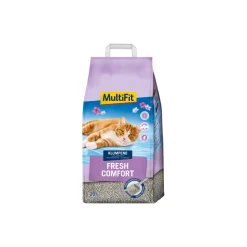 MultiFit Litière Pour Chat^Fresh Litière agglomérante parfumée Fresh Comfort 20 l