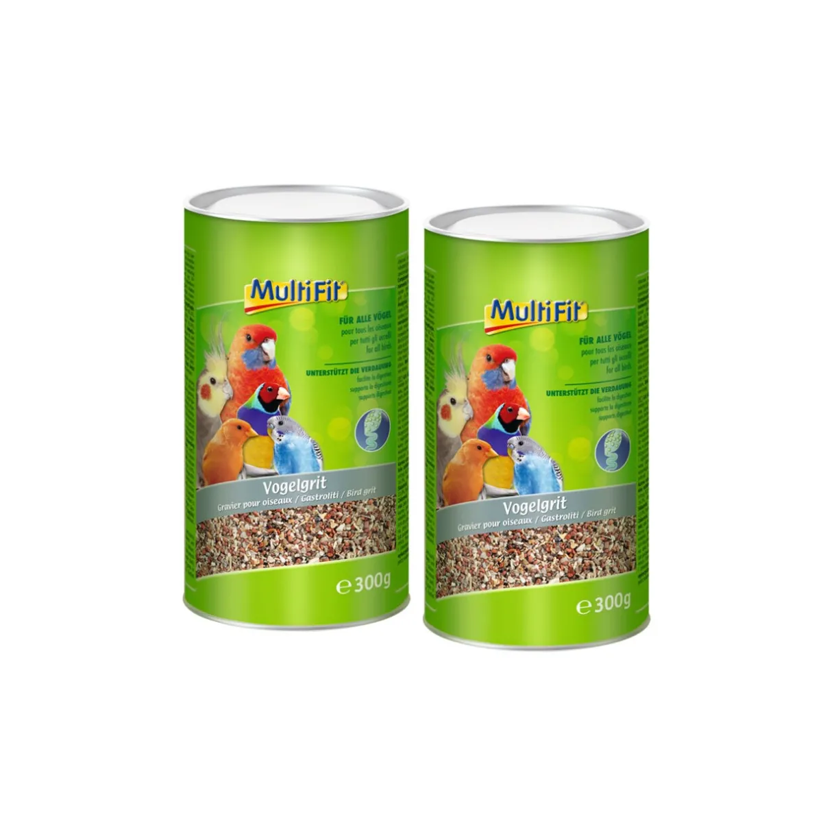 MultiFit Nourriture Supplémentaire^Graviers pour oiseaux 2x300 g